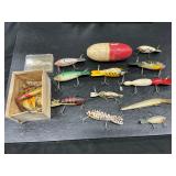 Vintage fishing lures