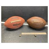 2 Footballs & Shrine Allstar Pendants