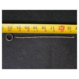 Sterling silver bracelet and ring