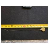 Necklace, chain marked Italy 585 charm unmarked