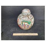Chinese Porcelain Ginger Jar w Lid