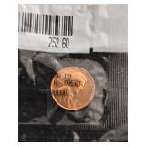 1942 uncirculated penny