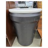 Sealed storage with dog food