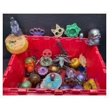 Tote Full of Resin Items