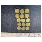 Statue of Liberty coin tokens