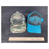 2 Autographed Hats