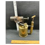 Vintage brass torch