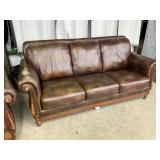 Leather couch