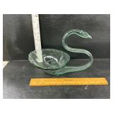 Art glass swan