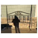 Heavy iron King size headboard