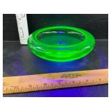 Uranium glass dish