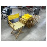 6 folding chairs
