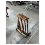 Vintage croquet set