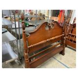 Queen/full bed with rails