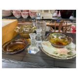 Miscellaneous glassware