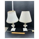 Pair of lamps