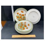 7 Meadowbrook Stoneware Plates