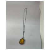 9 grams sterling silver chain with pendant