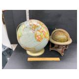 Vintage globes