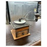 Antique coffee grinder