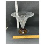 Waterford crystal trumpet vase