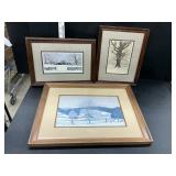 3 Bob Timberlake prints