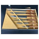 Stainless steel knife set