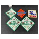 Vintage wildlife patches