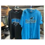 2 Panthers shirts