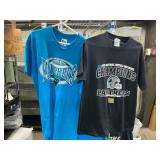 2 Panthers shirts