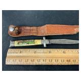 Vintage small sheath knife