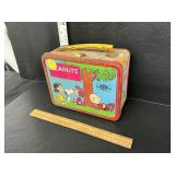 Vintage peanuts lunch box