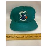 Vintage Charlotte hornets hat made in USA