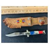 Vintage miniature sheath knife