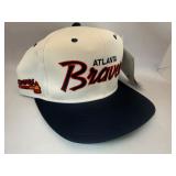 Vintage Atlanta Braves hat with tags
