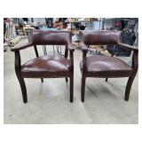 Pair of accent chairs