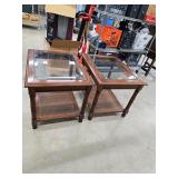 Pair of side tables