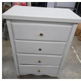 Painted 4 drawer chest