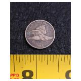 1858 Flying Eagle one cent