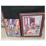 Victorian Lady by John P Obrien & Jazz band print