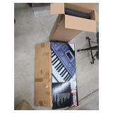 Keyboard with stand and bench