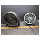 Pair of working fans