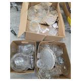 Large lot of glass