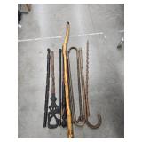 Canes walking sticks sword