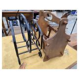 Vintage magazine holders