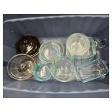Tote of Pyrex