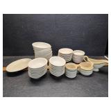 Dishes Homer Laughlin Buffalo China, others