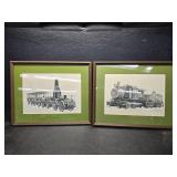 Fredrick W Bartlett signed numbered Art