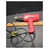 Milwaukee heat gun working