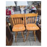 Pair of barstools 25 seat height